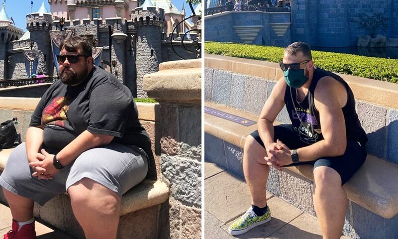 A férfi majdnem 230 kilós volt, de sikerült leadnia 105 kilót - ma így néz ki a férfi