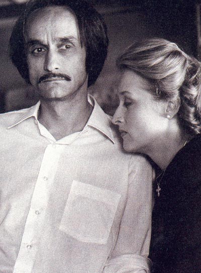 John Cazale y Meryl Streep