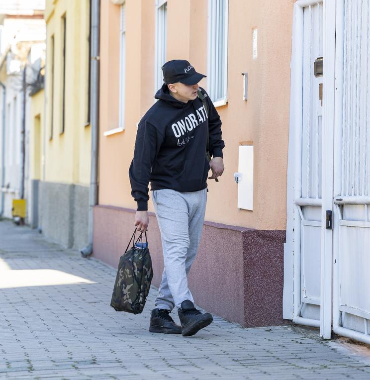 Napra pontosan két évvel a bevonulása után tért haza / Fotó: Czerkl Gábor